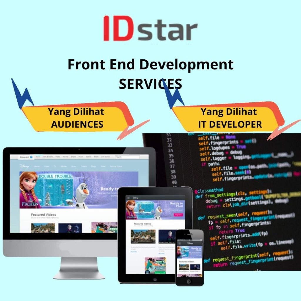 front end development services industri 4.0
