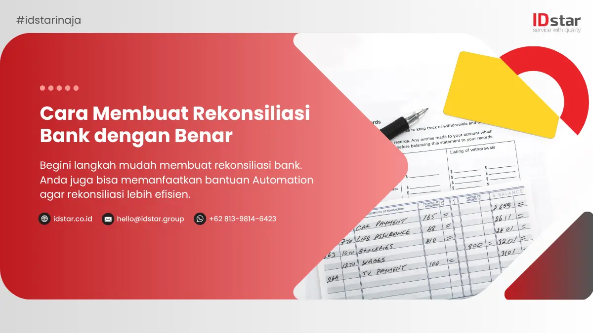Cara Membuat Rekonsiliasi Bank dengan Benar