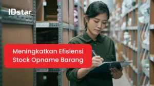 Meningkatkan efisiensi stock opname