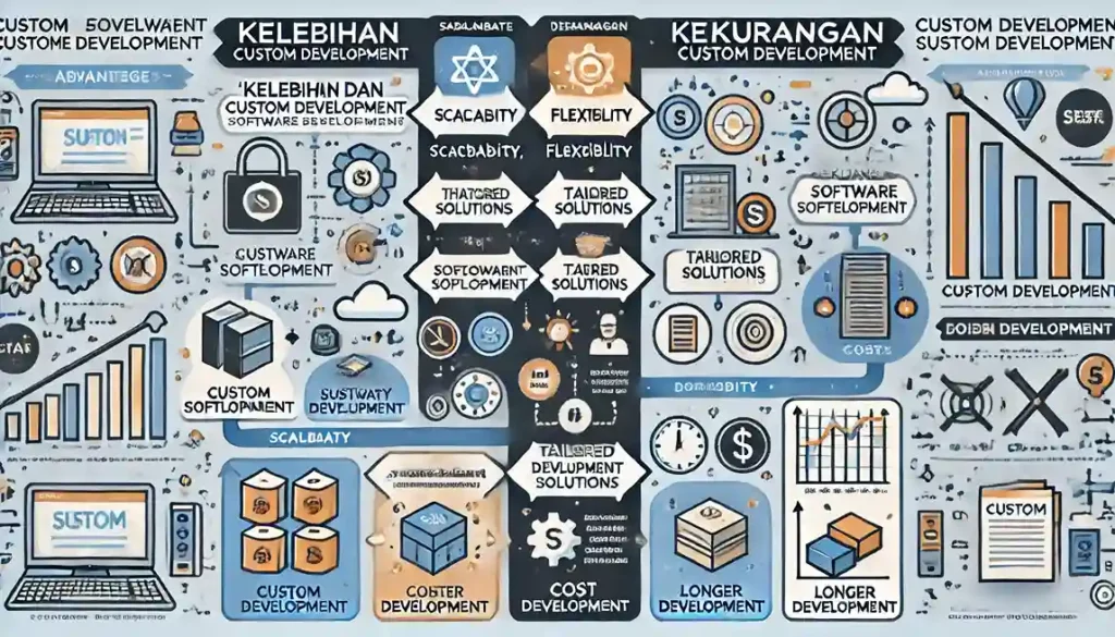 kelebihan dan kekurangan custom development