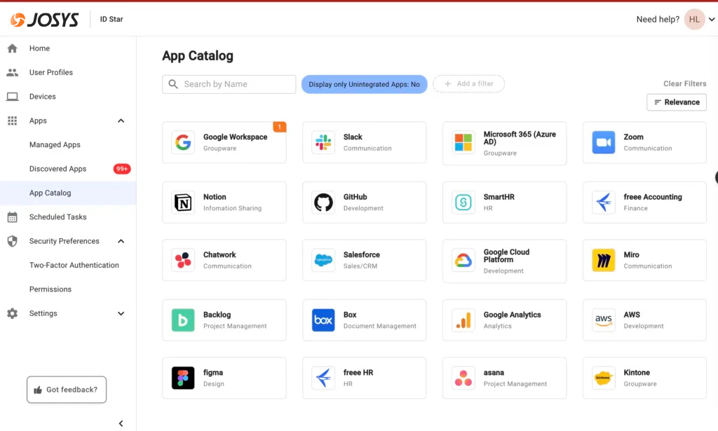 Josys SaaS Management (1)