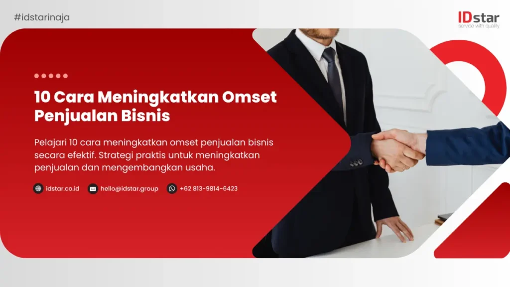 10 Cara Meningkatkan Omset Penjualan Bisnis 2026