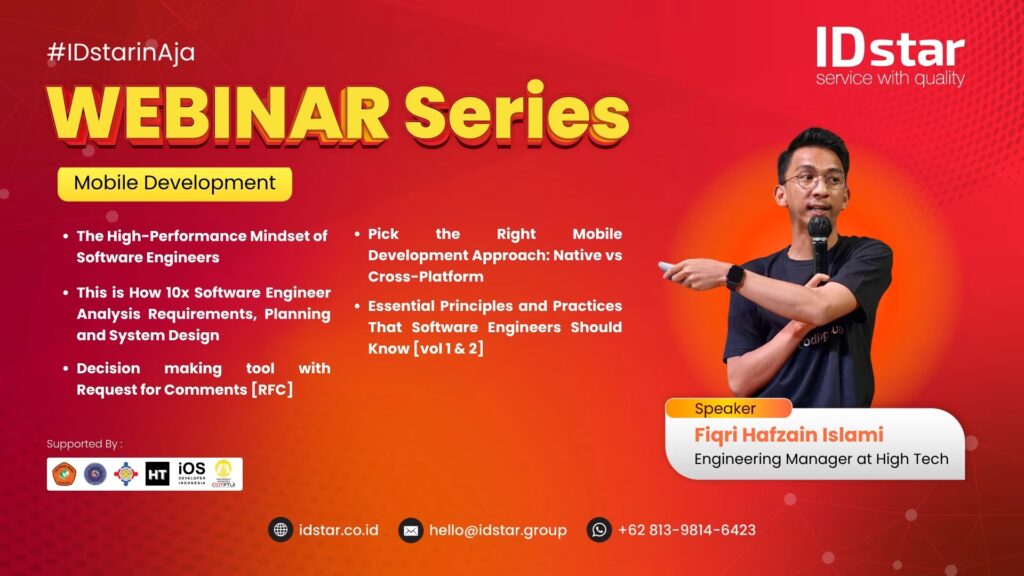 Webinar Series Mobile IDstar