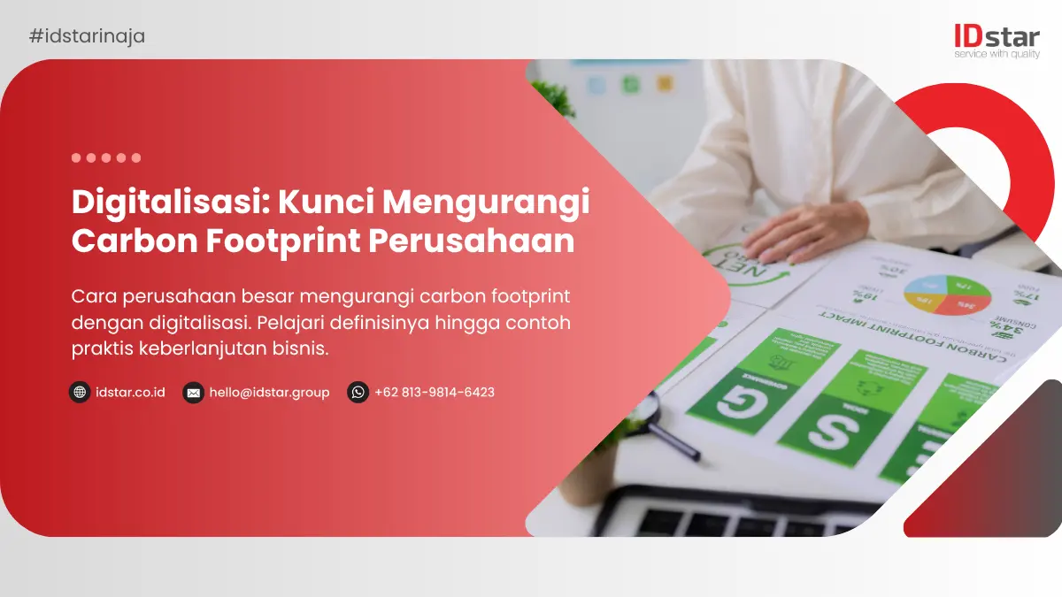 Digitalisasi Kunci Mengurangi Carbon Footprint Perusahaan (1)