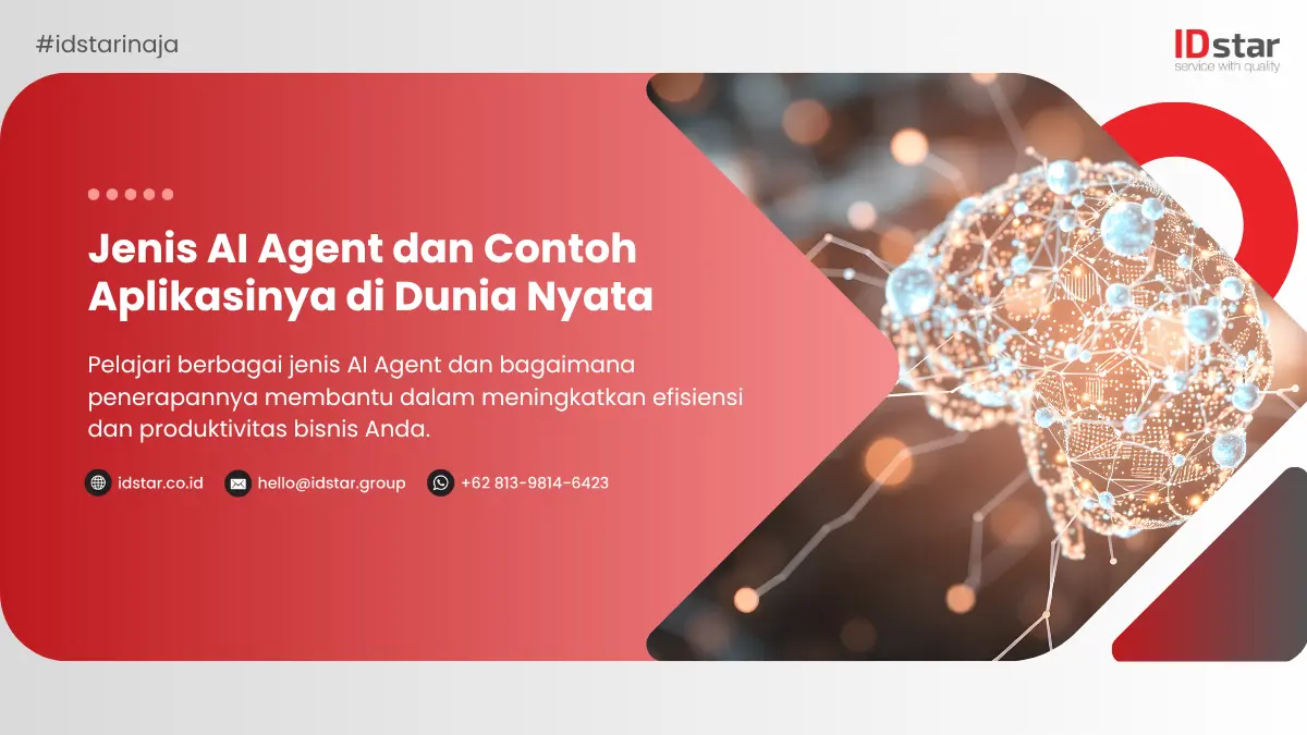 Jenis AI Agent dan Contoh Aplikasinya di Dunia Nyata