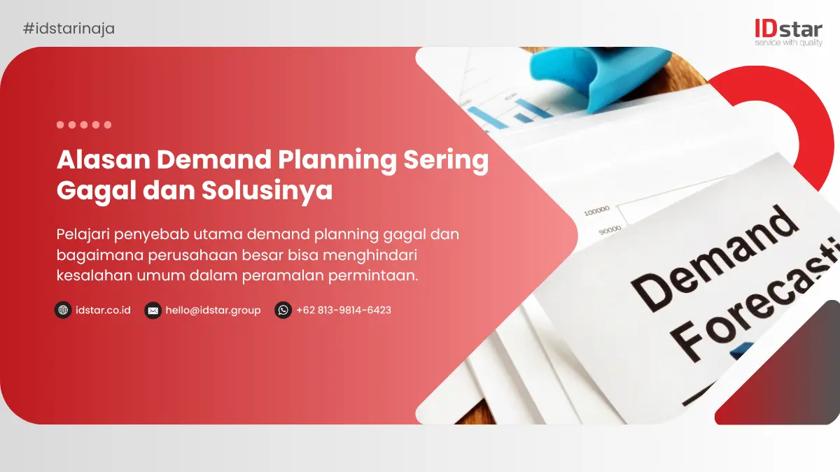 Ilustrasi kenapa demand planning sering gagal dan solusinya