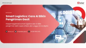 Ilustrasi Smart Logistics Cara AI Bikin Pengiriman Gesit