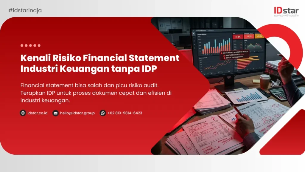 Ilustrasi Kenali Risiko Financial Statement Industri Keuangan tanpa IDP