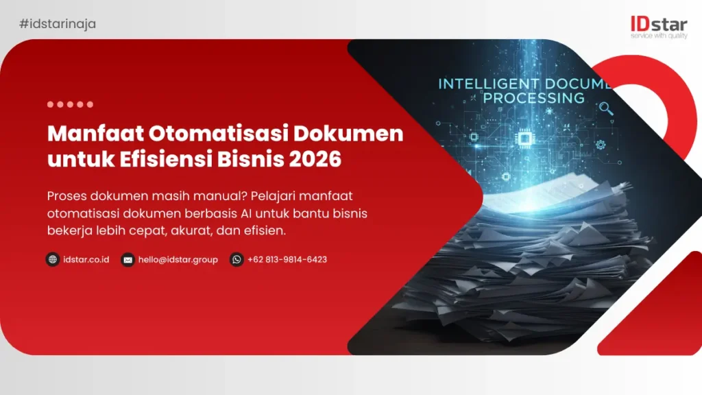Ilustrasi Manfaat Otomatisasi Dokumen untuk Efisiensi Bisnis