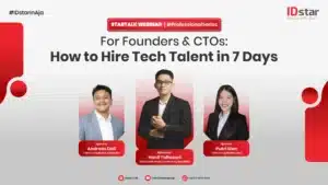 Ilustrasi Ini Dia Rahasia Hiring IT yang Efektif & Cepat dari Webinar IDstar