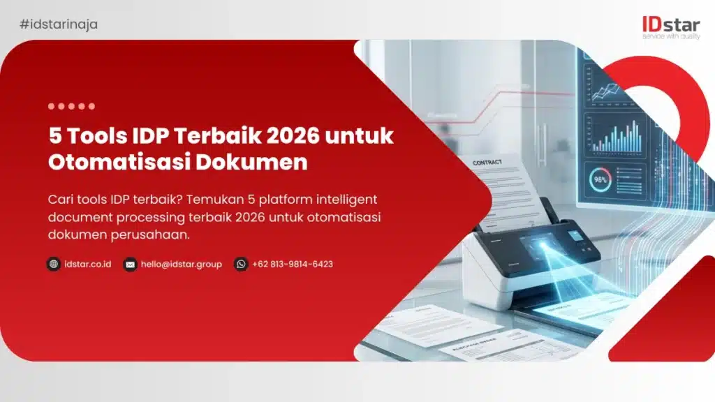 Ilustrasi 5 Tools IDP Terbaik 2026 untuk Otomatisasi Dokumen