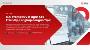 Ilustrasi 6 AI Prompt CV IT agar ATS Friendly, Lengkap dengan Tips!