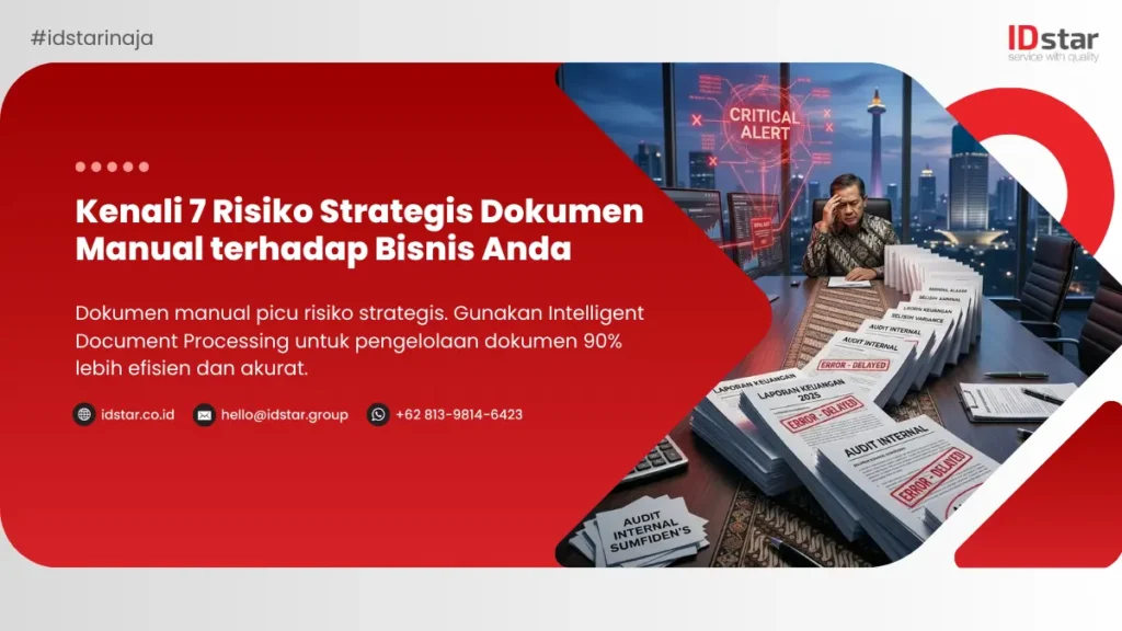 Ilustrasi Kenali 7 Risiko Strategis Dokumen Manual terhadap Bisnis Anda
