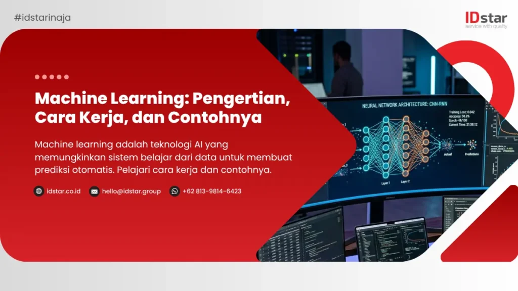 Ilustrasi Machine Learning Pengertian, Cara Kerja, dan Contohnya