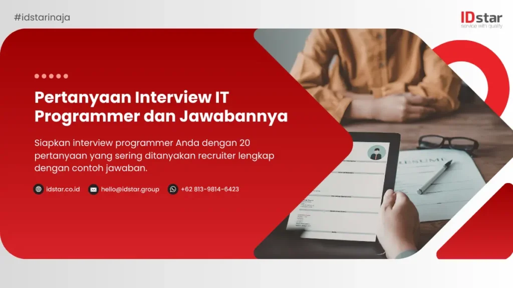 pertanyaan interview it programmer