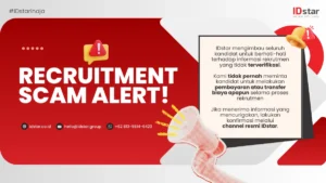 Waspada Penipuan Rekrutmen Mengatasnamakan IDstar