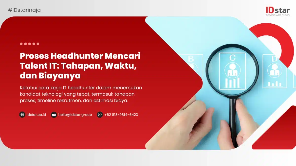 Proses Headhunter Mencari Talent IT: Tahapan, Waktu, dan Biayanya